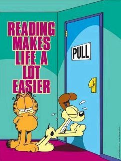 Reading makes life a lot easier